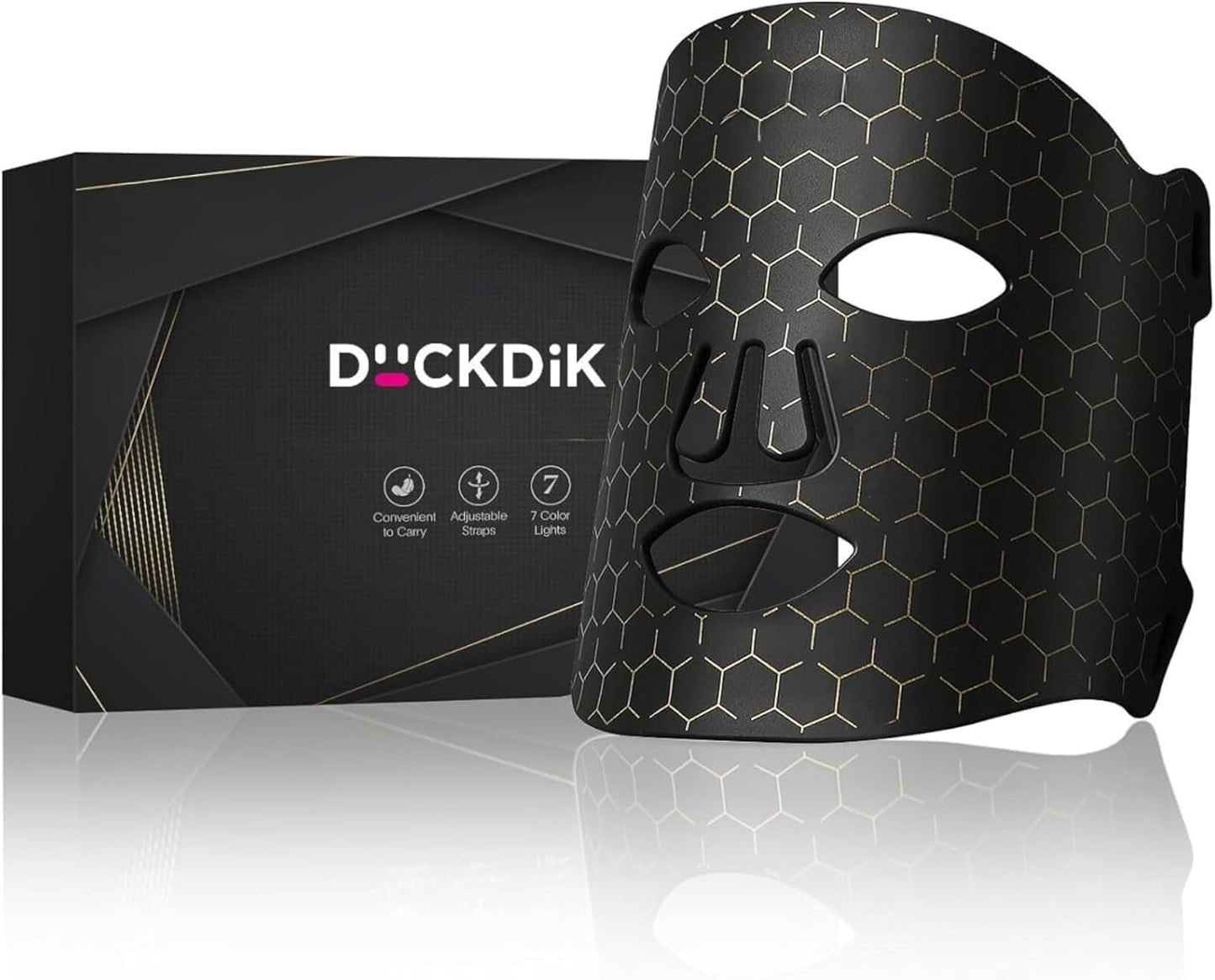 Máscara Facial LED con Terapia de Luz Roja para La cara y la Piel